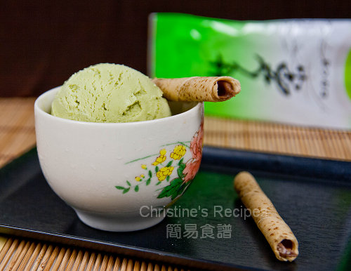 Matcha Green Tea Ice Cream | Christine's Recipes: Easy Chinese Recipes